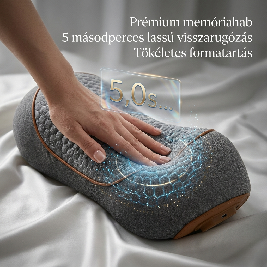 Luvilax Thera Pro™ – 3 az 1-ben Intelligens Nyakmasszírozó és Dekompressziós Párna