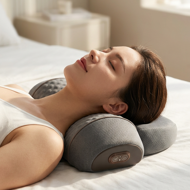 Luvilax Thera Pro™ – 3 az 1-ben Intelligens Nyakmasszírozó és Dekompressziós Párna